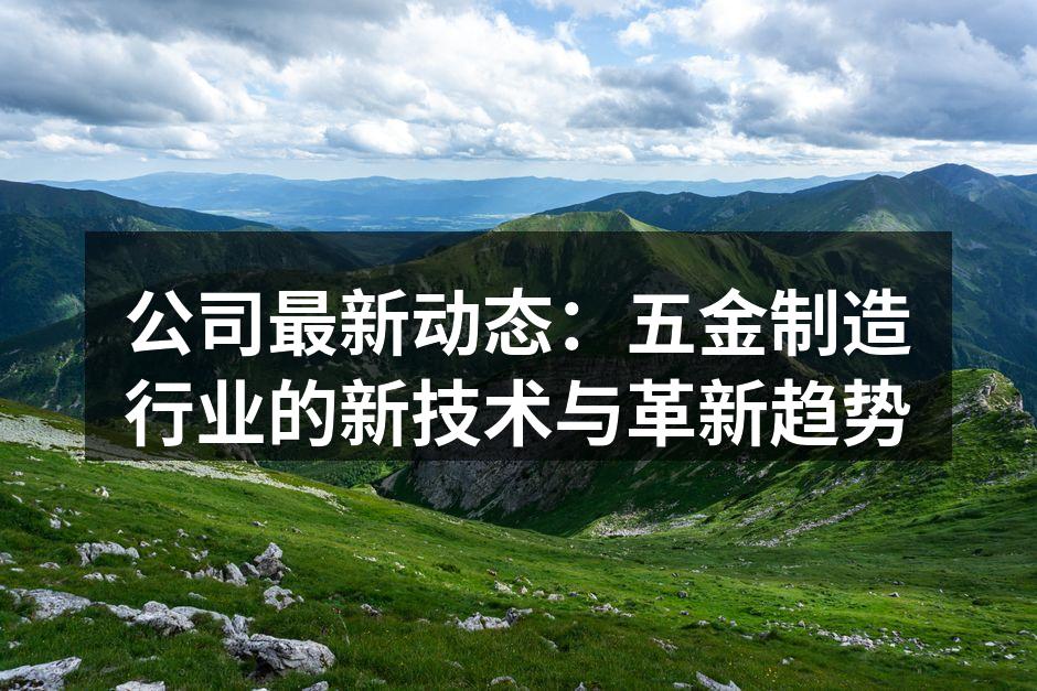 新设备引进,提升生产效率